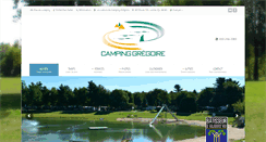 Desktop Screenshot of campinggregoire.com