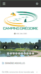Mobile Screenshot of campinggregoire.com